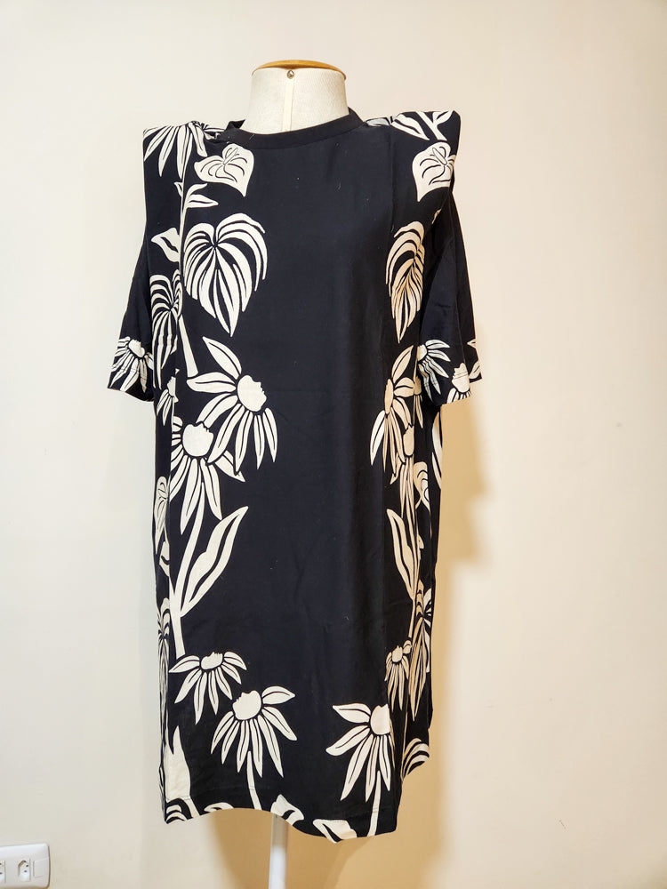 Vestido Farm Curto Tropical Surreal