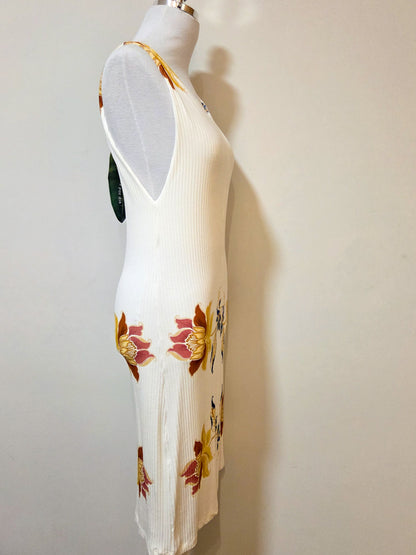 Vestido Farm Canelado Majestoso