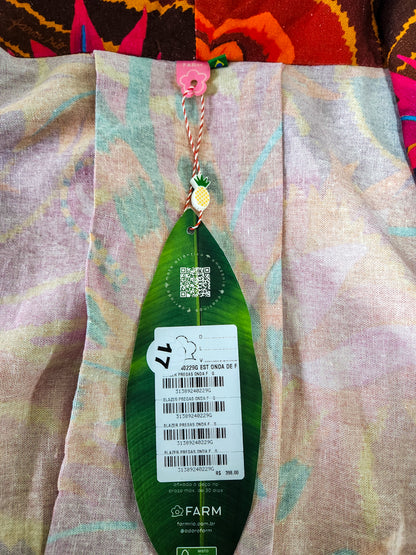 Blazer Farm Estampa Onda Floral