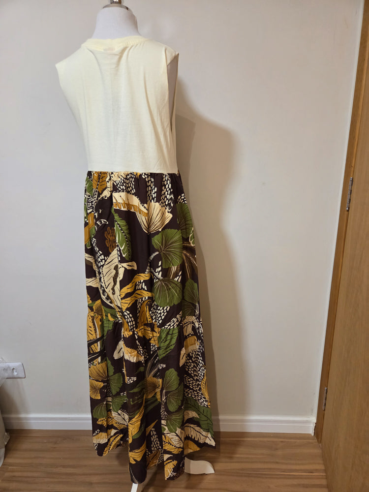 Vestido Farm Estampa Feirinha e Floral