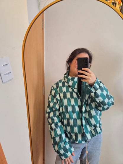 Jaqueta Puffer Maria Filó Estampa Cerda Figo
