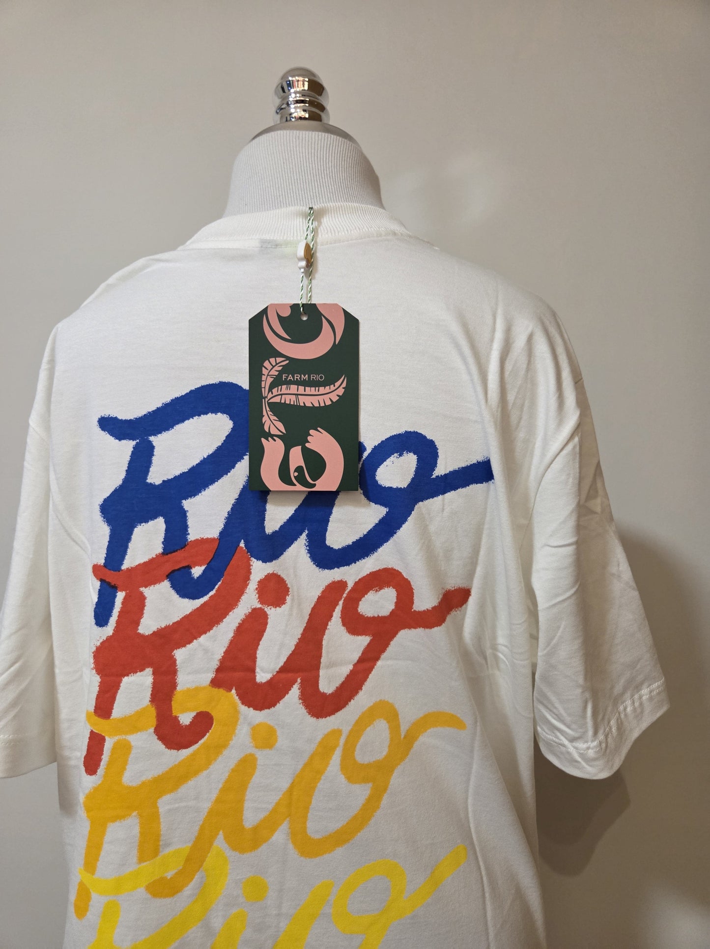 Camiseta Farm Ipanema Etc Off White