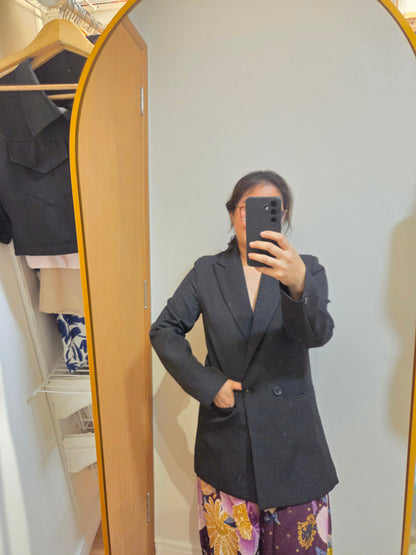 Blazer Clássico Preto Alfaiataria