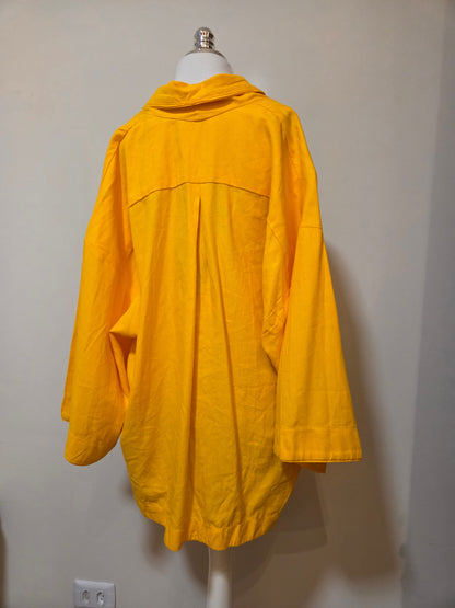 Blazer Farm Kimono Amarelo Nectarina