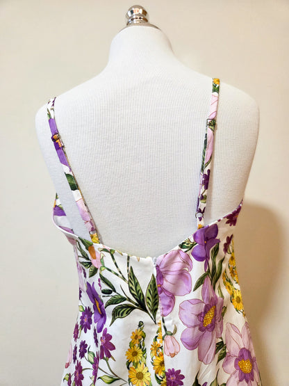 Vestido Farm Roxo Floral