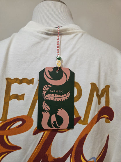 Camiseta Farm Ipanema Etc Off White