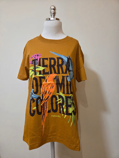 Camiseta Farm Tierra Mil Colores - Modelagem Média