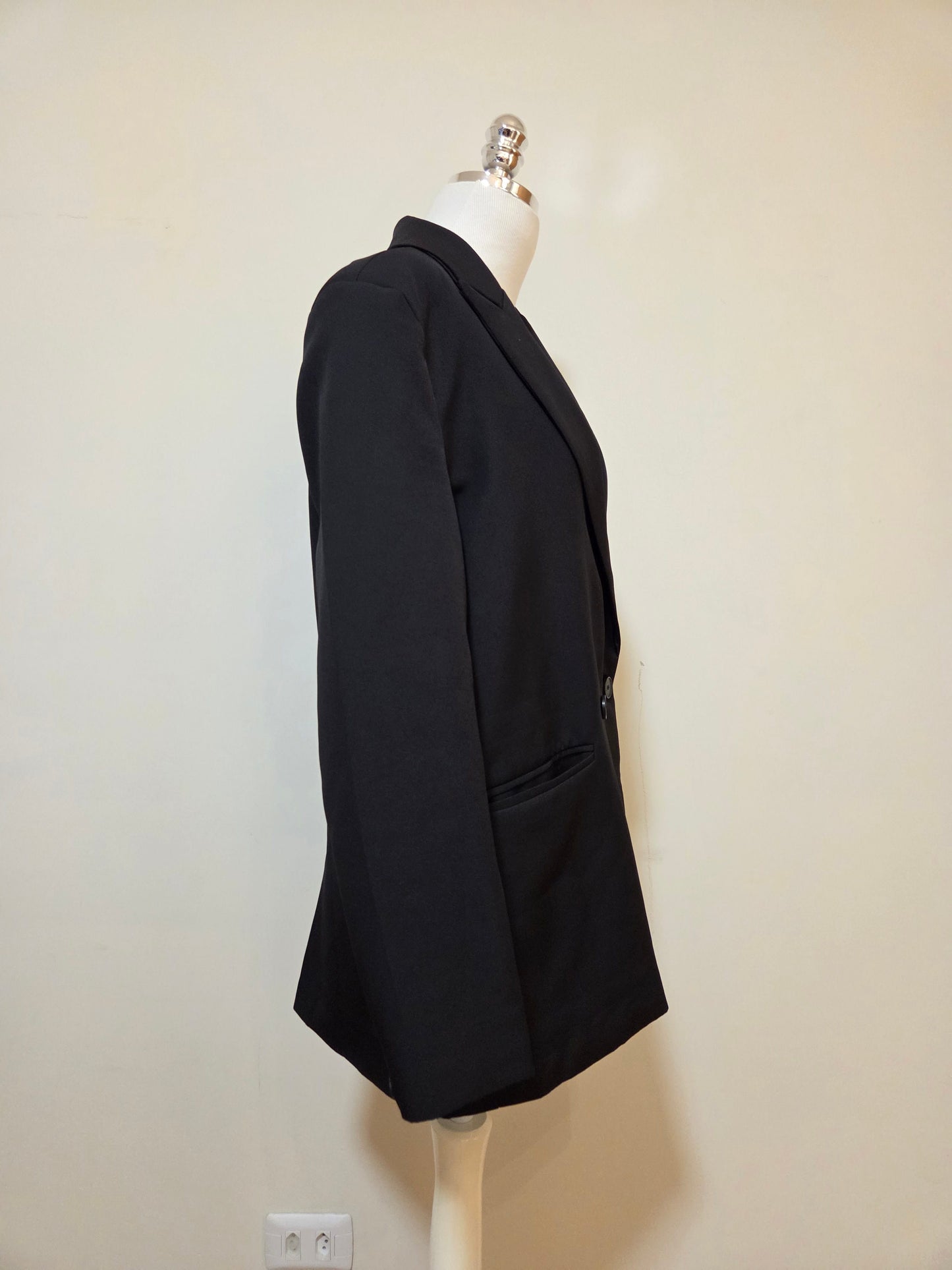 Blazer Clássico Preto Alfaiataria