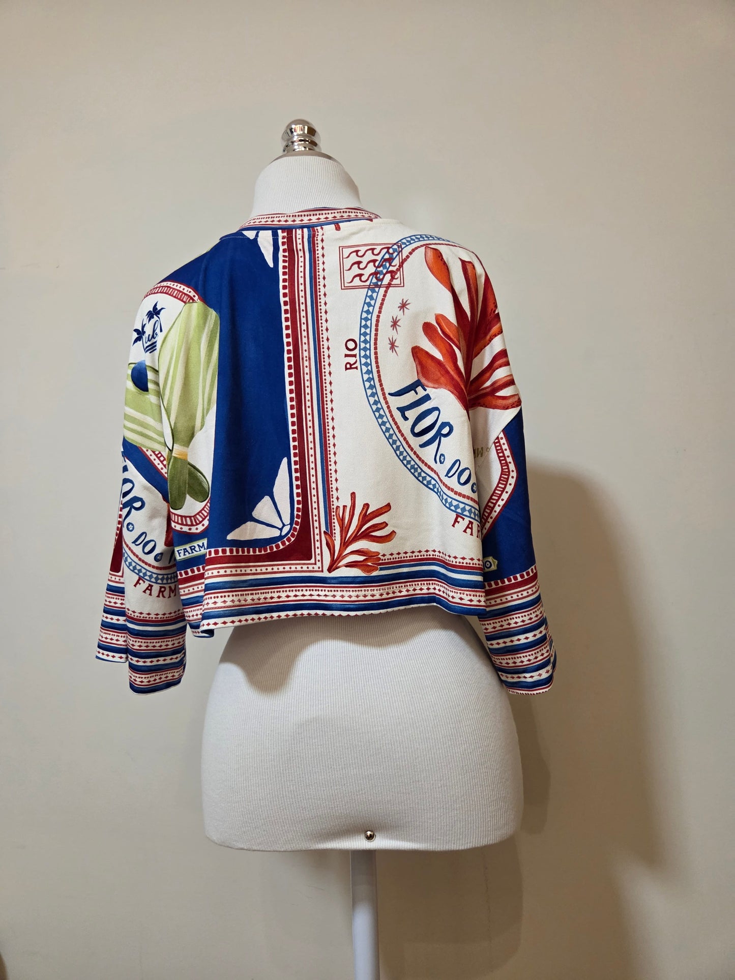 Blusinha Farm Cropped Flor Do Rio -  Refarm