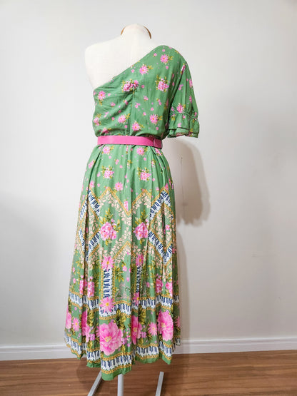 Vestido Antix Midi Clube das Flores
