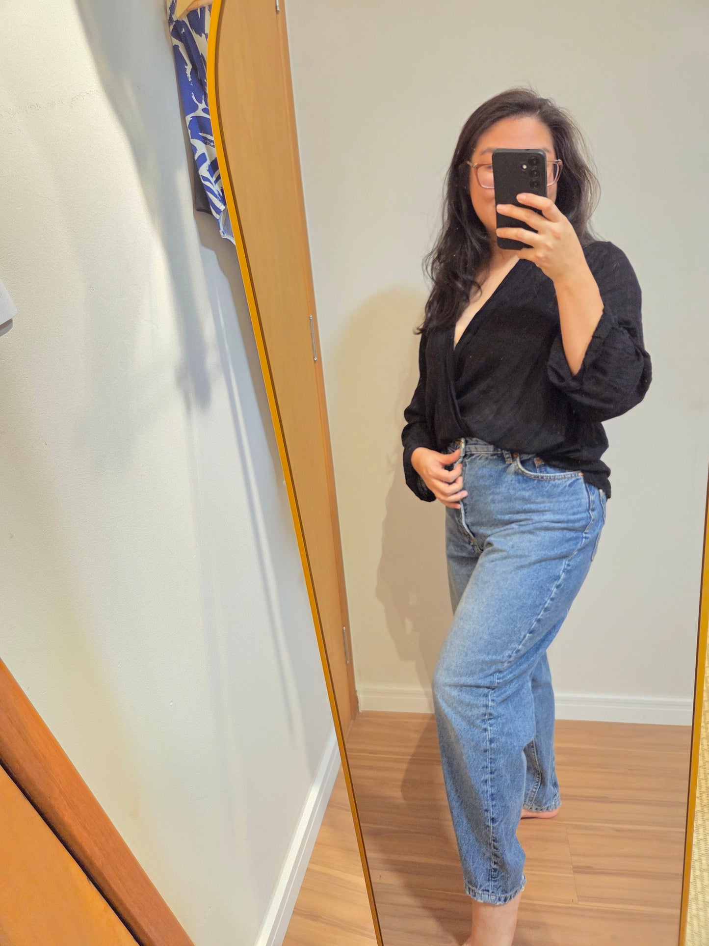 Calça Jeans Zara Azul