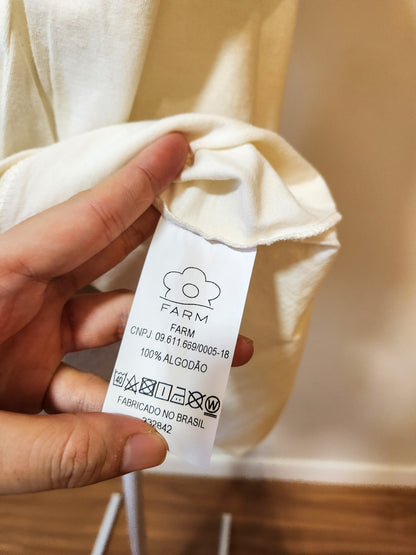 Camiseta Farm Bonita por Natureza Arara Azul