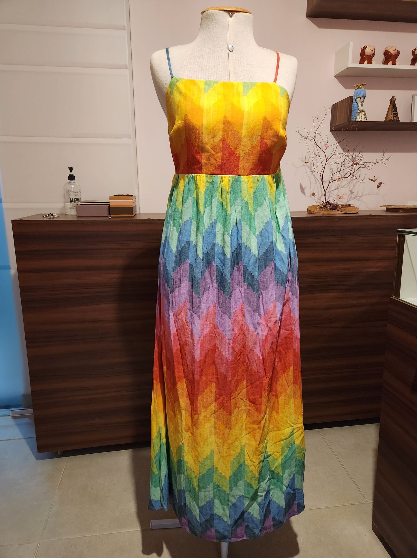 Vestido Farm Paraíso das Cores