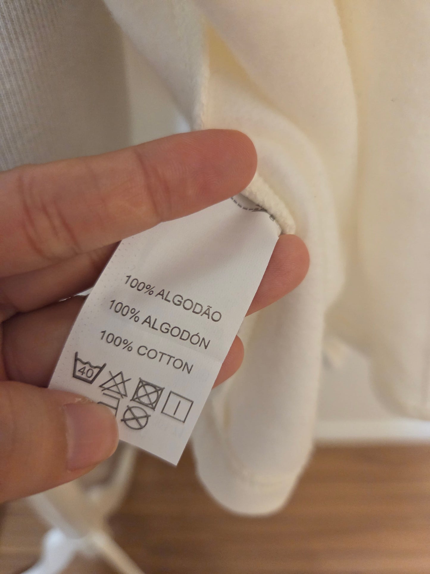 Casaco Kimono de Moletom Hering Off-White | Flanelado