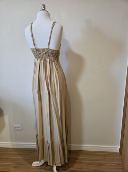 Vestido JMS Caqui em Viscose