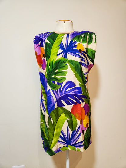 Vestido Farm Curto Muscle Floresta de Caju