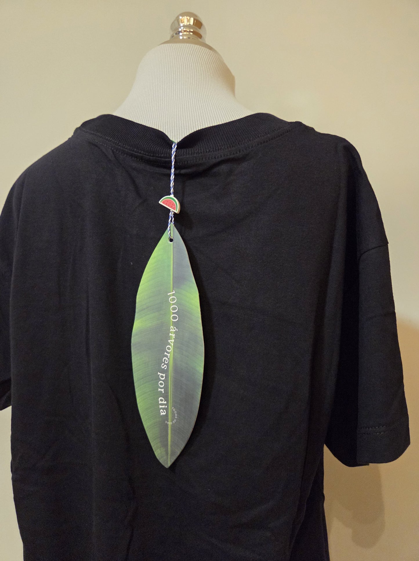 Camiseta Farm Rio Estampa Letras Texturizadas fundo Preto