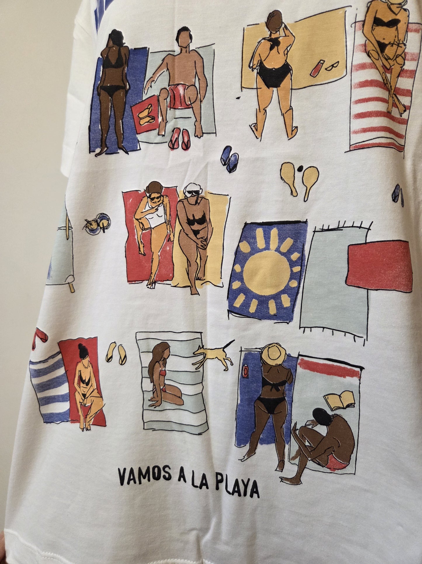 Camiseta Farm Vamos A La Playa/ Praia