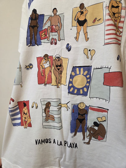 Camiseta Farm Vamos A La Playa/ Praia