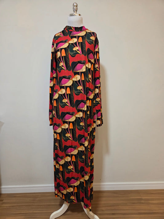 Vestido Farm Cogumelos Silvestres