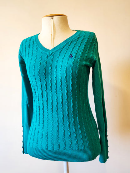 Suéter Ralph Lauren Azul Tiffany