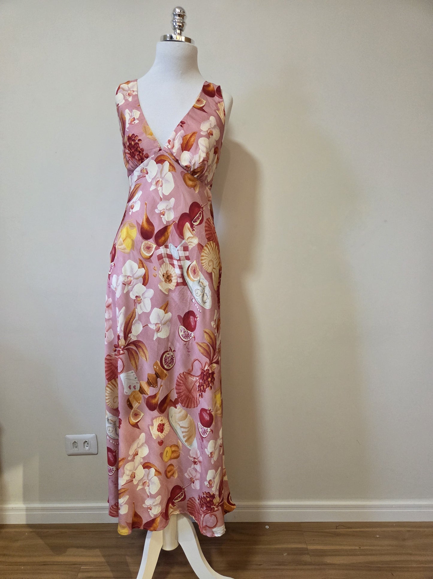 Vestido Farm Afrodite Rosa Jambo