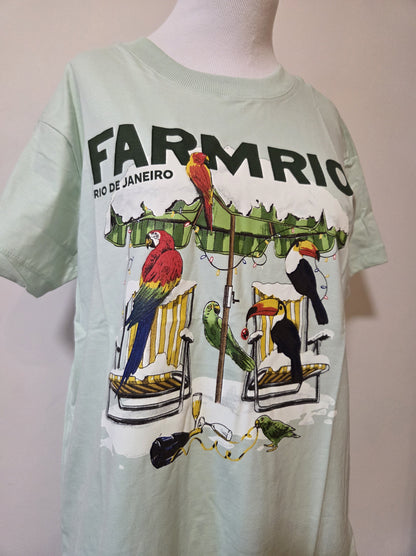 Camiseta Farm Zero a Quarenta Graus Verde