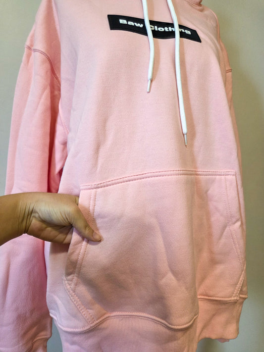 Moletom Baw Canguru Rosa