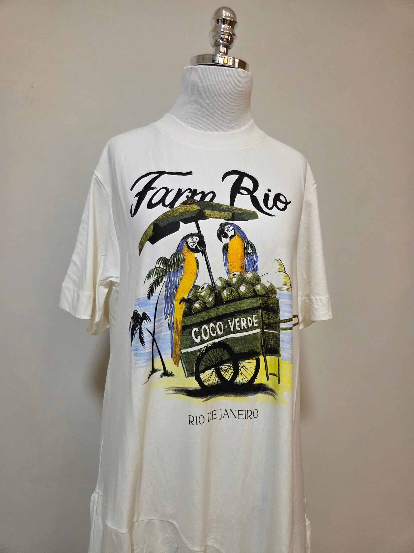 Vestido Farm Carrinho de Coco