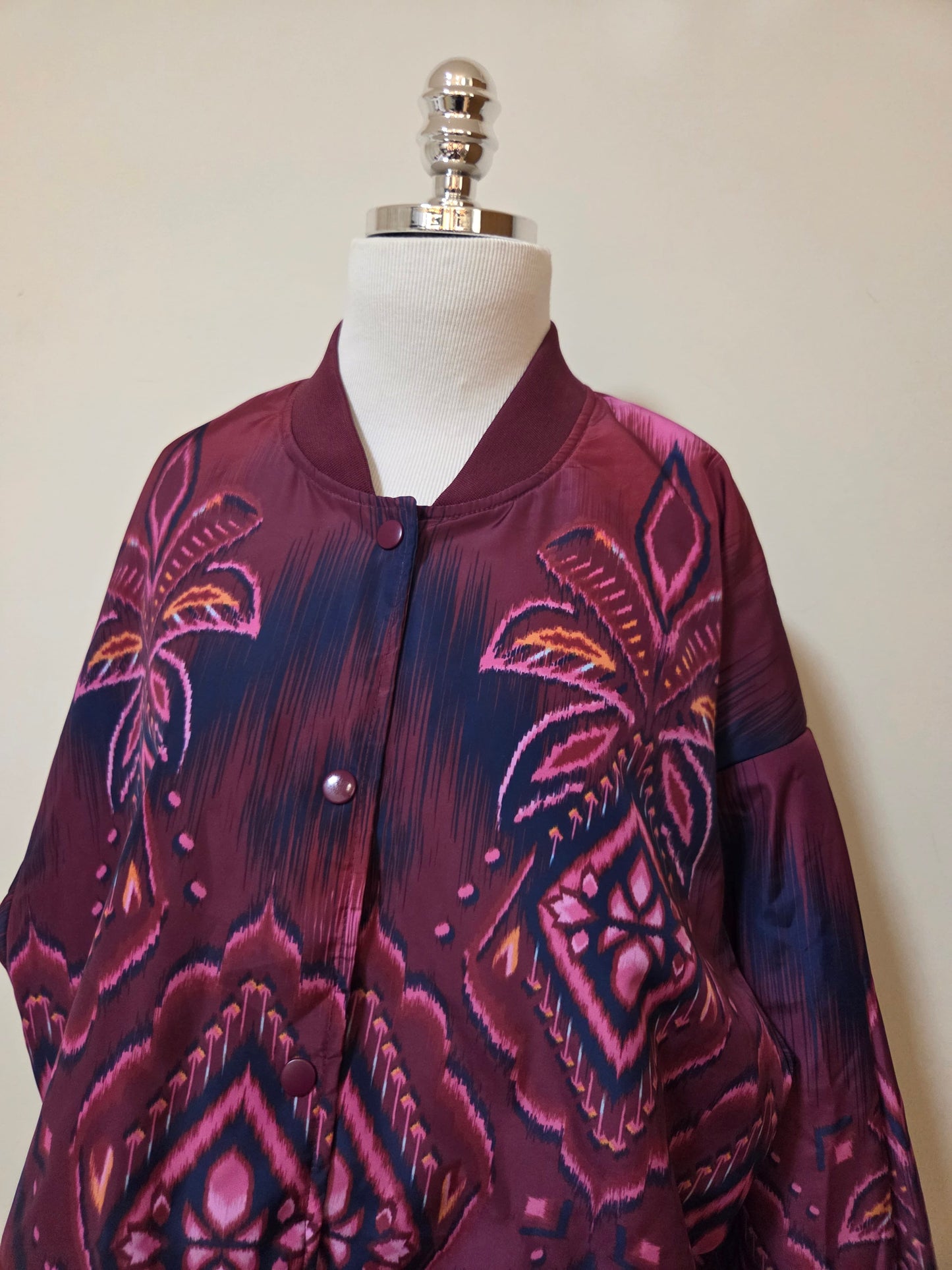 Blusa Farm Cropped Farm Roxo Alba Oversized