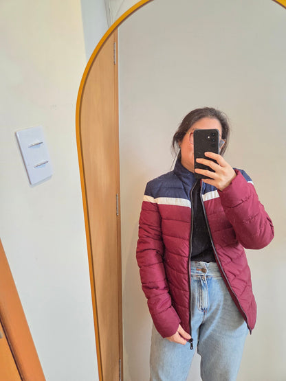 Casaco Puffer Tricolor