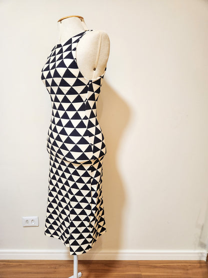 Vestido Farm Canelado Tambaqui