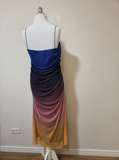 Vestido Farm Tule Degradê Latina