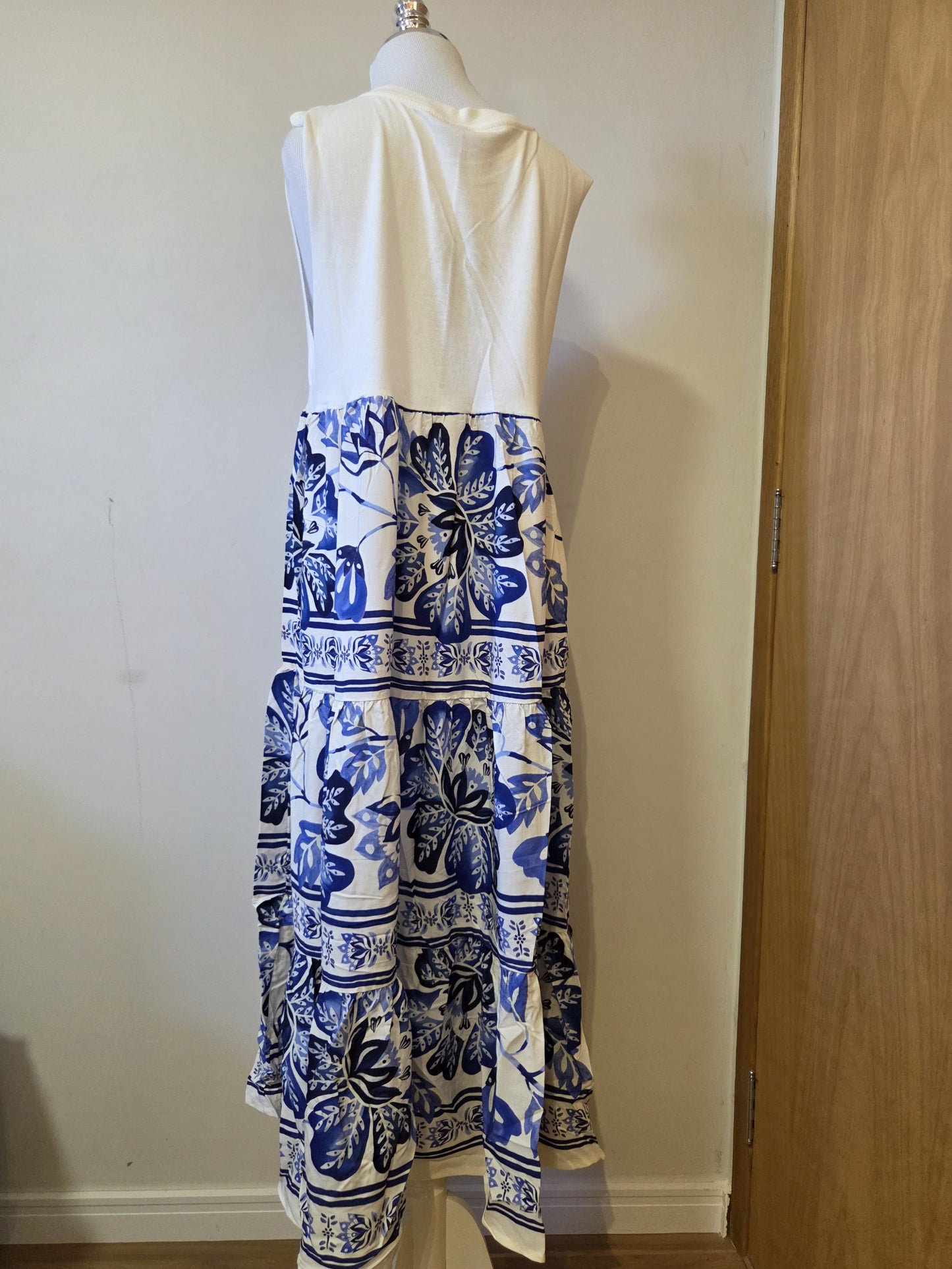 Vestido Farm Patch Casal de Tucanos Azul