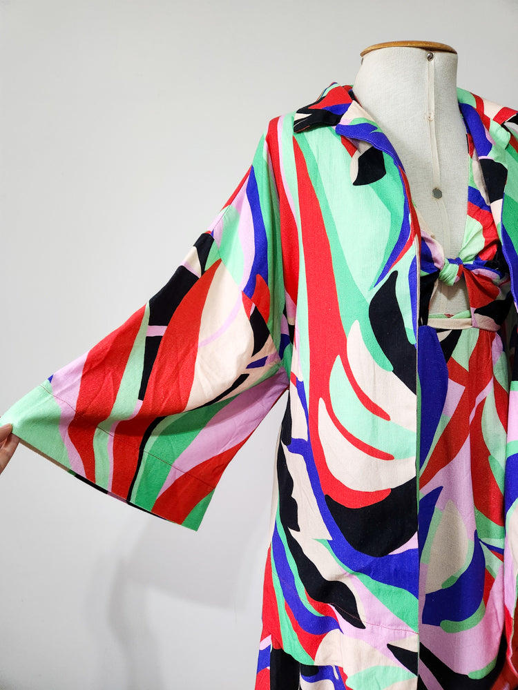 Kimono Farm Folhagens Frescas