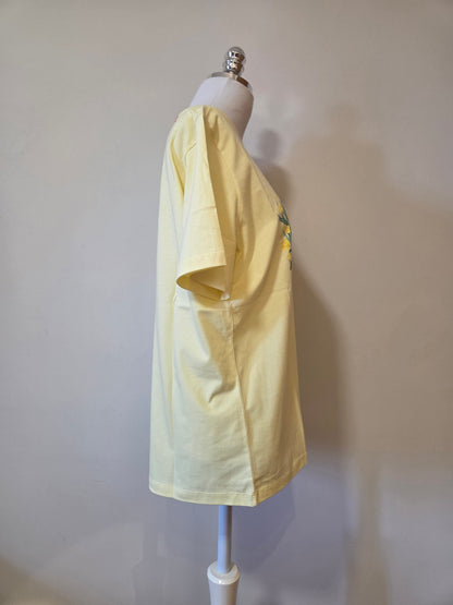 Camiseta Farm Fit Tulipa Rio Amarelo Julia